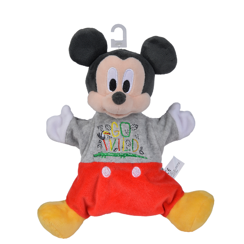  mickey mouse handpuppet go wild 25 cm 